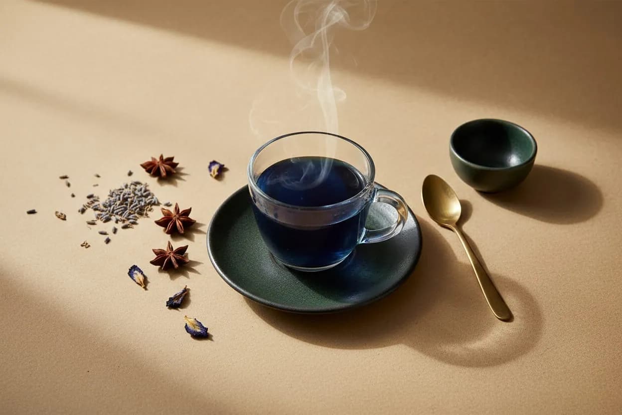 Blue Euphoric Tea · finished