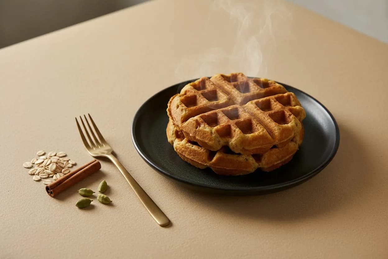 Protein Oat Waffles · MEAL IDEAS