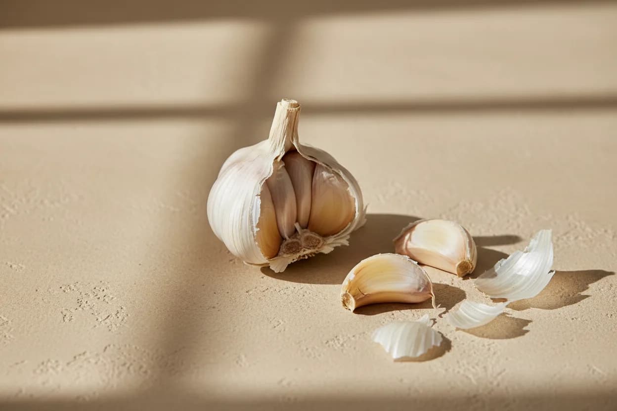 Garlic is not a flavour, it is an alarm