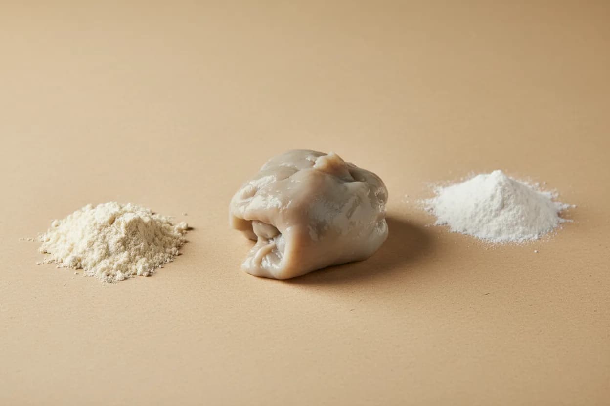 The flour does not contain any gluten