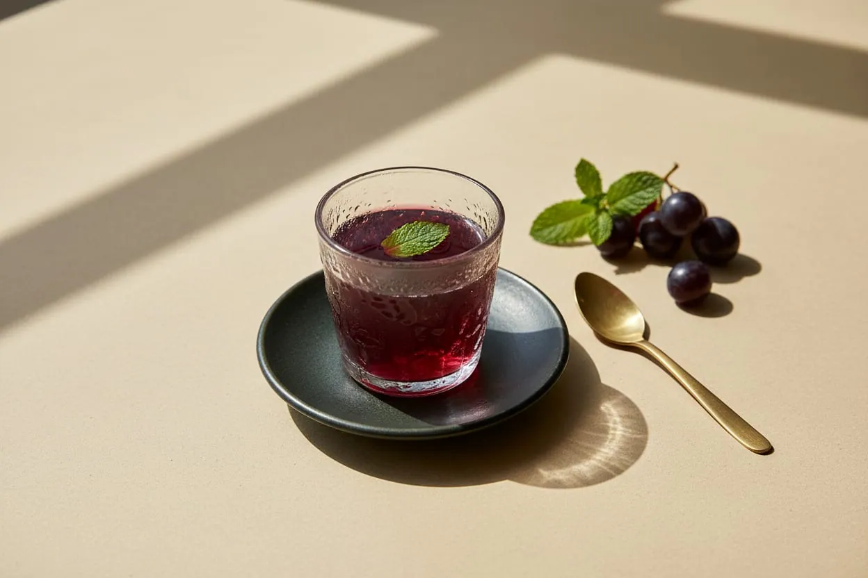 Wine-Style Grape & Mint