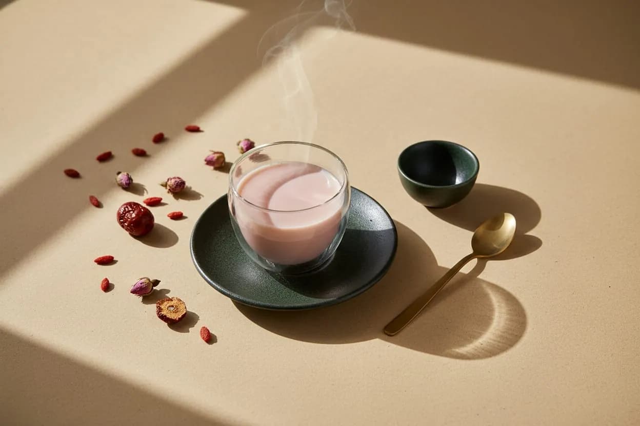 Upgraded Rose Milk Tea